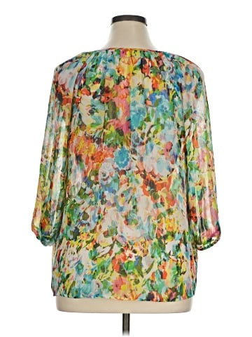 Liz Claiborne 3/4 Sleeve Blouse (view 2)