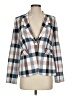 Veronica Beard Checkered-gingham Ivory Blazer Size 2 - photo 1