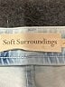 Soft Surroundings Color Block Blue Jeans Size L - photo 7