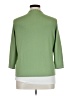 Amanda Smith Solid Green Cardigan Size XL - photo 2