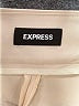 Express 100% Polyester Solid Tan Ivory Casual Pants Size 8 (tall) - photo 7