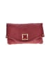 BCBGMAXAZRIA 100% Leather Burgundy Leather Clutch One size - photo 1