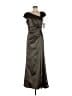 Xscape Gray Cocktail Dress Size 12 - photo 1