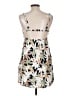 Volcom 100% Viscose Tropical Ivory Casual Dress Size 10 - photo 2