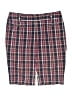 Elevenses Plaid Purple Shorts Size 6 - photo 1