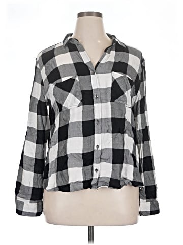Rock & Republic Long Sleeve Button-Down Shirt (view 1)