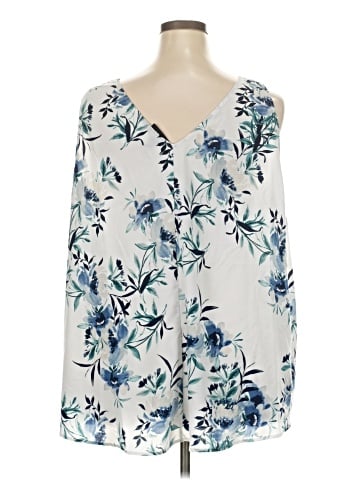 Lane Bryant Outlet Sleeveless Blouse (view 2)
