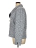 St. John Collection Chevron-herringbone Gray Blazer Size 16 - photo 5