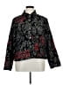 Chico's Paisley Burgundy Black Jacket Size XL (3) - photo 1