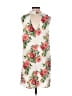 Peppermint Floral Ivory Casual Dress Size M - photo 2