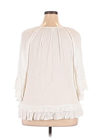 Tru Luxe Jeans 3/4 Sleeve T-Shirt (view 2)