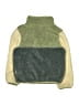 H&M 100% Polyester Color Block Green Jacket Size 6 - 7 - photo 2