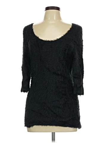 Knitted & Knotted 3/4 Sleeve Top (view 1)