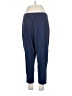 Eileen Fisher Solid Blue Track Pants Size L (petite) - photo 2
