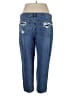 No Boundaries 100% Cotton Hearts Blue Jeans Size 21 - photo 2