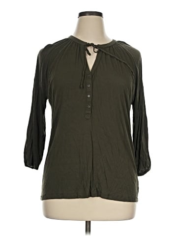 Gap Outlet 3/4 Sleeve Blouse (view 1)