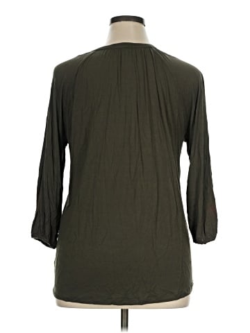 Gap Outlet 3/4 Sleeve Blouse (view 2)