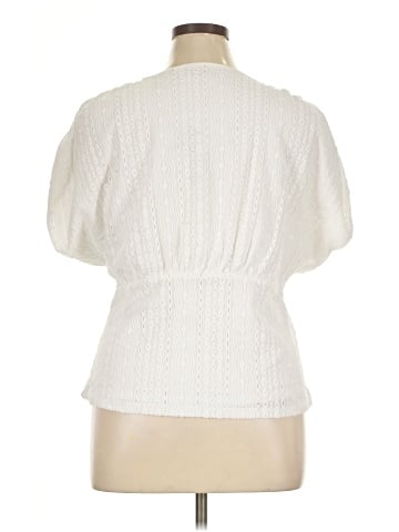 Ann Taylor LOFT Short Sleeve Blouse (view 2)