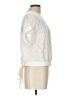 Lily White Ivory Short Sleeve Top Size L - photo 4
