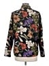 Chico's Design 100% Silk Print Black Jacket Size Med (1) - photo 2