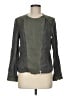 Armani Collezioni 100% Linen Color Block Gray Green Jacket Size 8 - photo 1