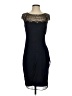 Xscape 100% Polyester Solid Black Cocktail Dress Size 4 - photo 1