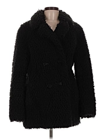 Sandro Faux Fur Jacket (view 1)