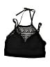 Torrid Chevron-herringbone Black Swimsuit Top Size Lg Plus (0) - photo 1