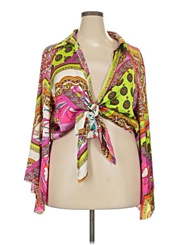 Shein Curve Kimono (view 1)