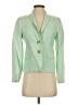 J.Crew 100% Linen Green Blazer Size 2 (petite) - photo 1