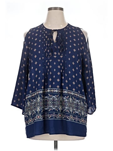 The Limited 3/4 Sleeve Blouse (view 1)