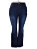 Shein Curve Blue Jeans Size 18 Plus (3) - photo 1