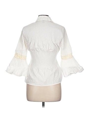 Robert Rodriguez 3/4 Sleeve Button-Down Shirt (view 2)