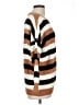 No Comment 100% Acrylic Stripes Brown Pullover Sweater Size L - photo 4