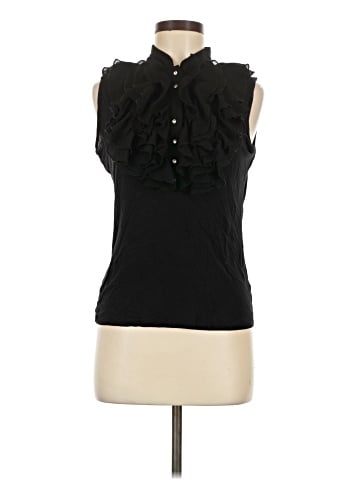 August Silk Sleeveless Blouse (view 1)