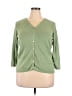 Eddie Bauer Green Cardigan Size XL - photo 1
