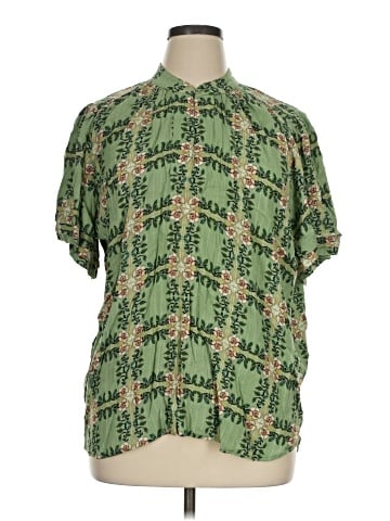 Ann Taylor LOFT Short Sleeve Blouse (view 1)