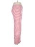 J. McLaughlin Stripes Pink Red Casual Pants Size L - photo 4