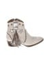 Circle G 100% Leather Tan Ivory Ankle Boots Size 10 1/2 - photo 1