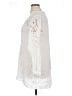 Johnny Was 100% Polyester White Cardigan Size XL - photo 5