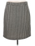 Kate Hill Houndstooth Black Casual Skirt Size 8 Petite - photo 1