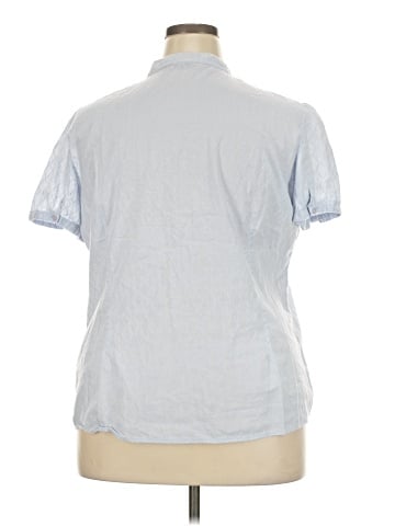 a.n.a. A New Approach Short Sleeve Blouse (view 2)