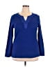 Studio Works Blue 3/4 Sleeve T-Shirt Size XL - photo 1