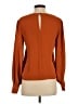 Babaton 100% Polyester Orange Long Sleeve Blouse Size S - photo 2