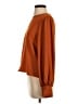 Babaton 100% Polyester Orange Long Sleeve Blouse Size S - photo 5