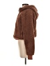 Fabletics 100% Polyester Brown Faux Fur Jacket Size S - photo 5