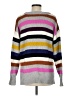 Allison Joy 100% Acrylic Stripes Gray Pullover Sweater Size M - photo 2