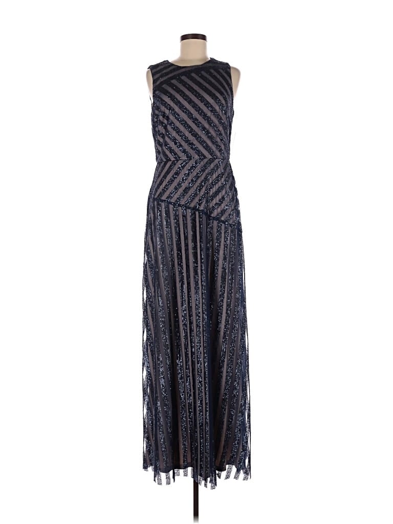 Pre-owned Donna Morgan Cocktail Dress In Blue