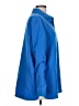 Travelsmith 100% Polyester Blue Long Sleeve Blouse Size L (petite) - photo 4