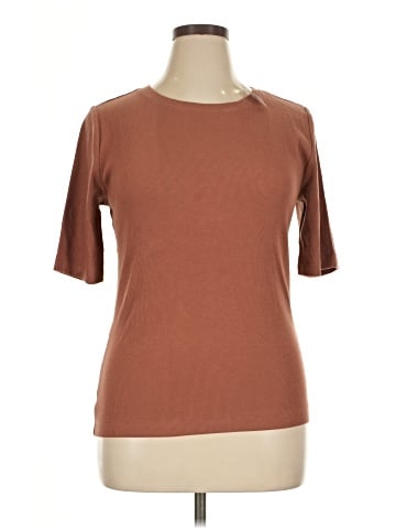 Ann Taylor LOFT Outlet 3/4 Sleeve T-Shirt (view 1)